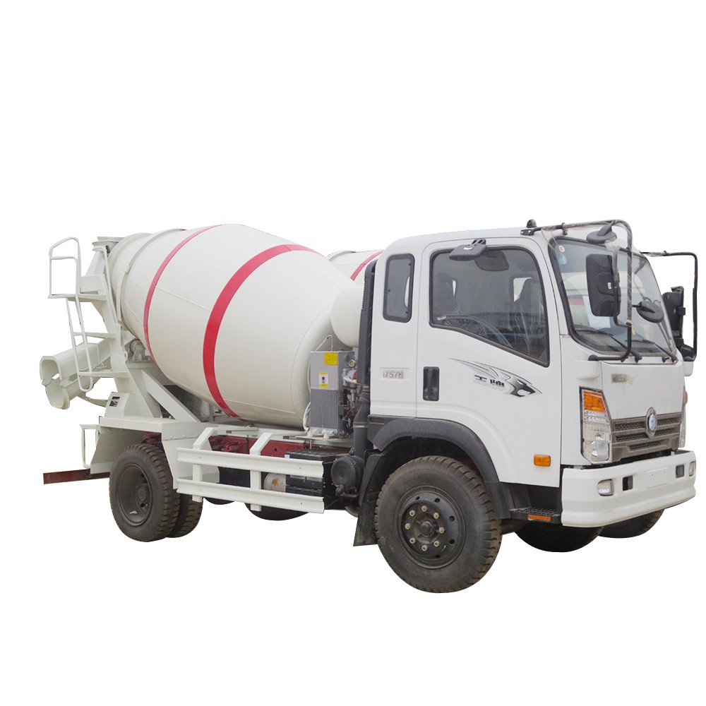 Xe trộn bê tông 6 bánh 5m3