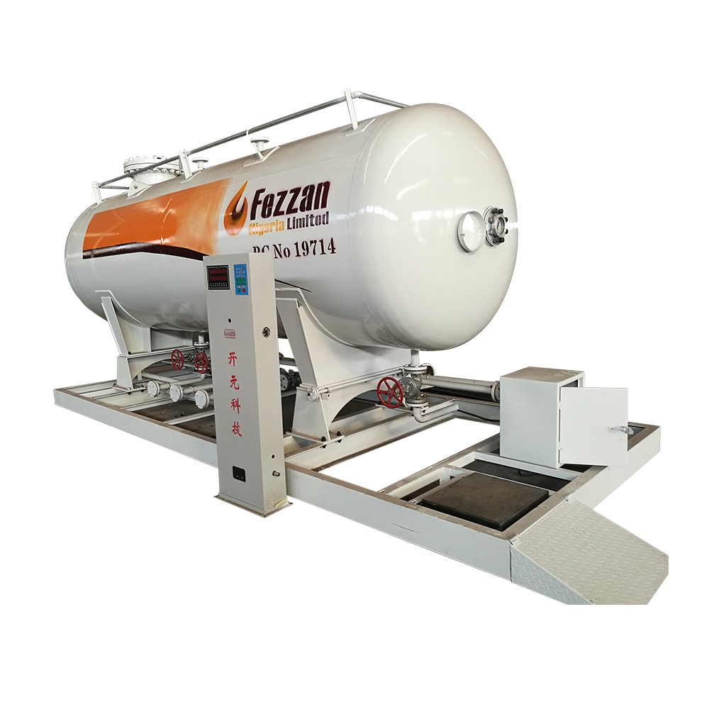 Xe tăng trượt 15 Cbm Lpg